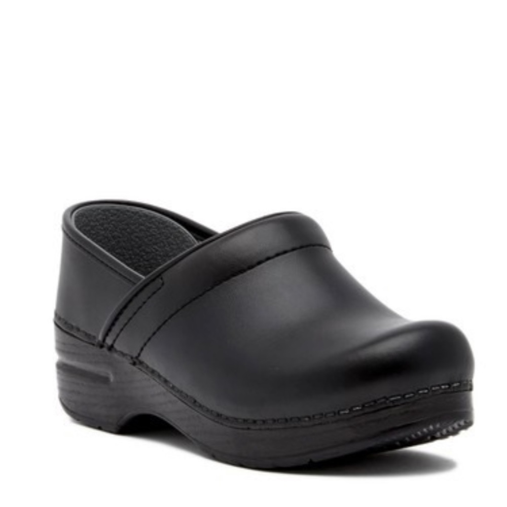 DANSKO Professional Black Oiled Clog 37 / US 6.5/7